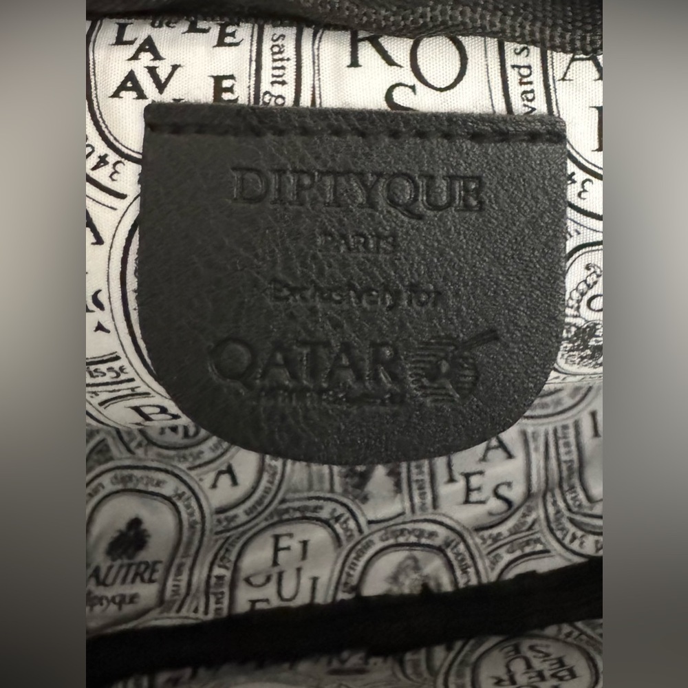 Men’s Diptyque Paris Amenities Bag for Business & First Class Qatar Airlines - Picture 3 of 5